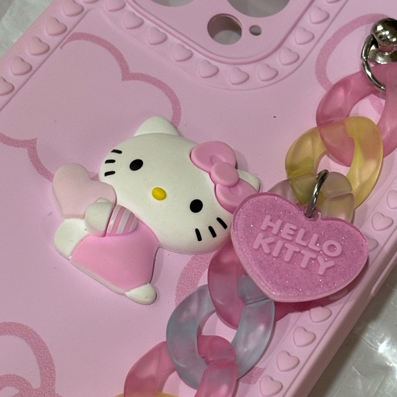 🌷Hello Kitty Pink Charm 12 Pro Max Phone Case - Picture 5 of 7